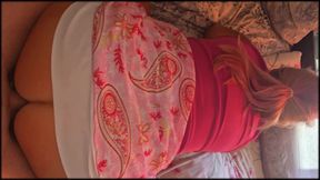 Testing the Stepmother's Legs and Pussy