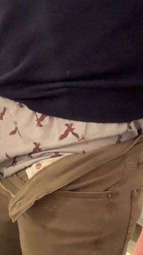 Unforgettable moment from "Never published, a verbal  jerk-off, test new lube and Tenga Egg, boxers, cumshot, tight jeans&hellip;"