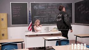 Raw, forbidden lust explodes between student Adira Allure and teacher Victor Ray in steamy 4K