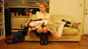 Girl Scout Gets Spanked II