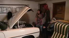 Wild garage fuck fest with a milf's big ass