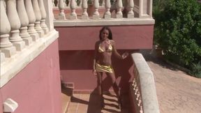 Tanned Beauty Shows Off Her Body - Julia Reaves