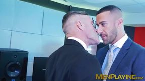 Erotic ass pounding by muscular Gustavo Cruz and Manuel Skye