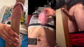 huge cock, huge cumshots! compilation