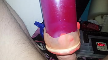 Homemade blowjob machine