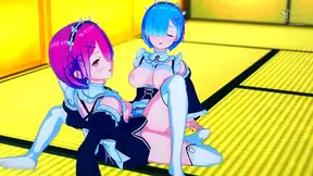 Nami Robins Forbidden Lust Sparks Fiery Lesbian Romance with Creampie Finale