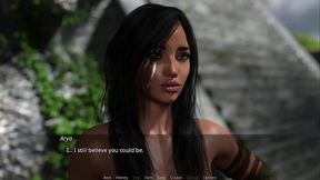 Colombian MILF shows off her big ass and collection in animated 3D game