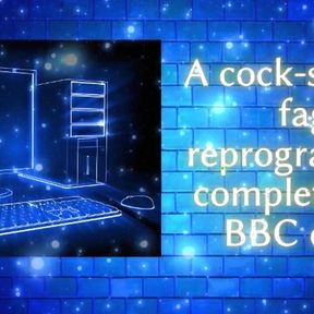 Cocksucking Fag Reprogrammed by BBC Clips