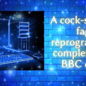 Cocksucking Fag Reprogrammed by BBC Clips