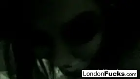 Pornstar London Keyes enjoys a night of solo pleasure with her Hitachi toy