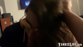 Hailey Tanner: Amateur Blonde Latina Teen Gives Perfect Blowjob