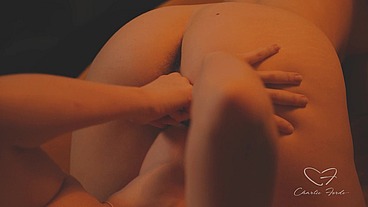 Beach Sex! Lesbians Charlie Forde & Olive Gee Make Out!