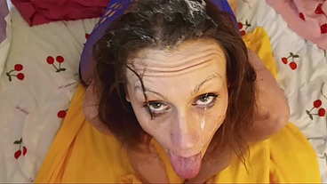 Vanessa Hastings Face Fucked Sloppy and Messy