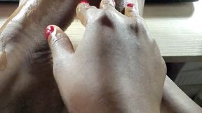 very slow foot fetish