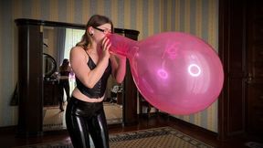 Shiny Latex Leggings & 2 Loud Blow2Pops