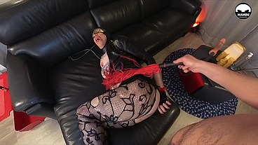 Malika Sultana Prêtresse masquée : Expérience BDSM intense et élégante avec une beauté trans arabe mature partie 2.2