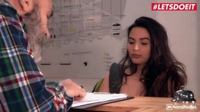 HORNYHOSTEL - Ariana Van X - PAWG Latina Babe Sucks And Fucks Her BBC Roommate