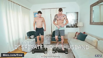 Men.com - (Casey Jacks, Cliff Jensen) - Desperate Househusband Part 2 A Gay Xxx Parody - Str8 to Gay - Trailer preview