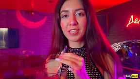 Public Pickup Hottie In Night Club And Hard Fast Fuck Huge Creampie