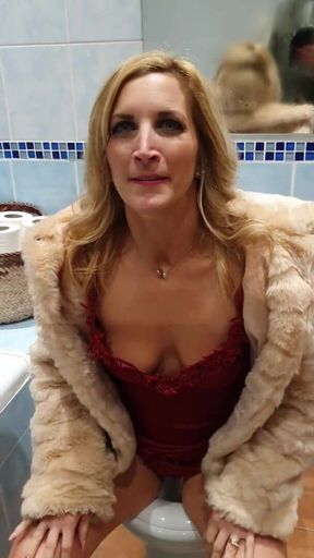 I'm Going to Flash My Tits While Taking a Pee Pt 1