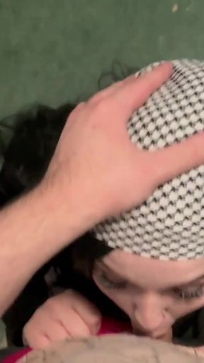 I FUCKED A STRANGER in the Stairwell and she sucked on the STREET   Clip 2