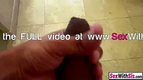 Horny teen stepsis cant resist her masturbating stepbros big dick