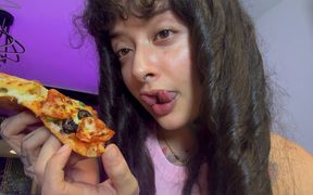 You're Trapped in This Giant's Pizza Box and Devoured.