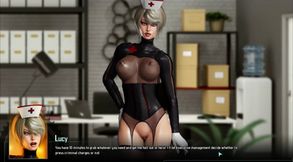 Cockwork industries [porn play hentai game] ep.15 BBC blowjob and deepthroat with red lipstick