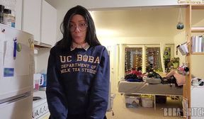 cute teen takes fucking machine