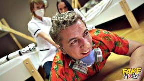 Stuck Between Nurses