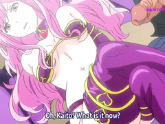 ANAL first time: demon beauty loses it to thick shaft & magic tail (Uncensored) (Subbed)