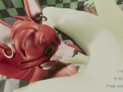 INTO THE FOX' DEN : FEMBOY FOX SLURPING ON MY PEEN IS