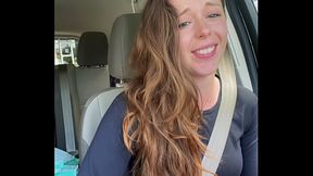 Going Thru A McDonald′s Drive Thru While Trying Not To CUM!