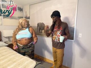 Cash Moscato loves Freaking her Homeboy MrBlvckrose