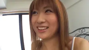 Redhead teen Mio Ayase becomes brave in bed enjoys deep fuck