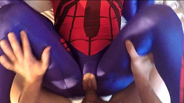 Nylonxtreme - update #60 - Zentai spidergirl sex fuck
