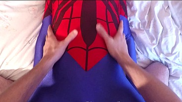 Nylonxtreme - update #60 - Zentai spidergirl sex fuck