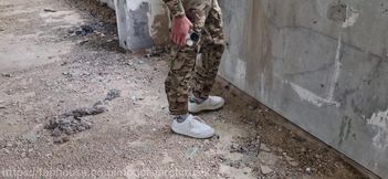 A Military Sergeant Was Finished off by a Pair of Cowards and Was Roughly Fucked in the Army While on Duty!