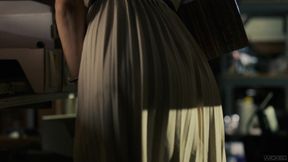 Wicked - Voyeur Babe Spies on Couple Fucking and Joins for Hot Threesome