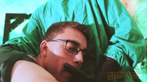 FleshPotFilms: Willy Wanker Lets Leo Rex And James Oakleigh Pleasure Him