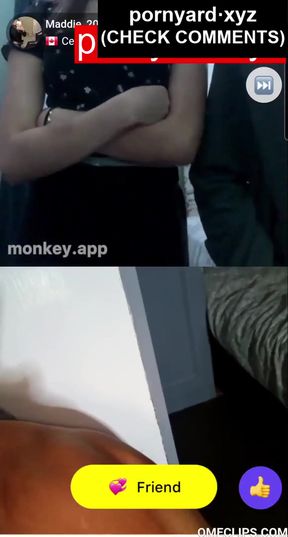 Homemade webcam reactions leave amateur teen shocked