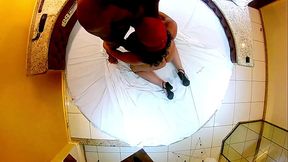 Mature Woman with Big Ass Rides Young Muscular Lover'_s Big Dick, Cuckold Husband Watches and Masturbates, Double Penetration, Multiple Orgasms, Bisexual Hubby Bareback Doggy Style