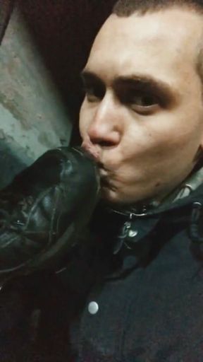 Lick Sole Dirty My Sneaker Slave