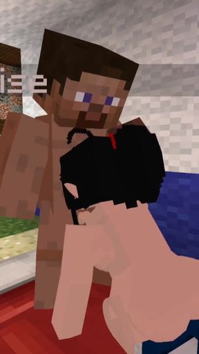Minecraft Jenny Mod Fapcraft Elise always has her mouth open for some dick   Clip 2