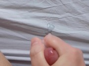 Quick wank before getting ready for work