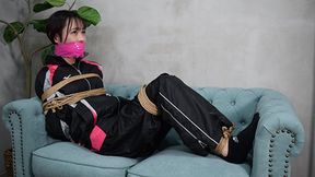 CDNY1 Cute Japanese CD Nanami Bound and Gagged in Windbreaker Part1 (Faster Download)