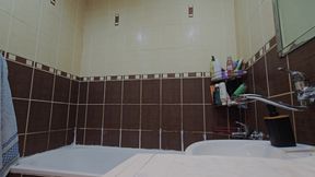 Hot Shower After a Long Day - Amateur Solo Male