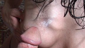 The Thong jerk footjob assjerk cum eruption - SD WMV