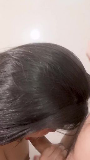 After Min's BJ Video Cleanup: I Finished Him off with My Hungry Mouth &amp; Swallowed Every Drop - Selena Vega