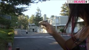 Hot girls lick each others clits before fucking with long dildos